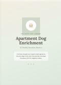 Apartment Dog Enrichment